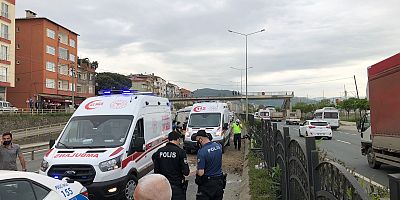 #Trabzon #Ambulans #Kaza #Yaralı