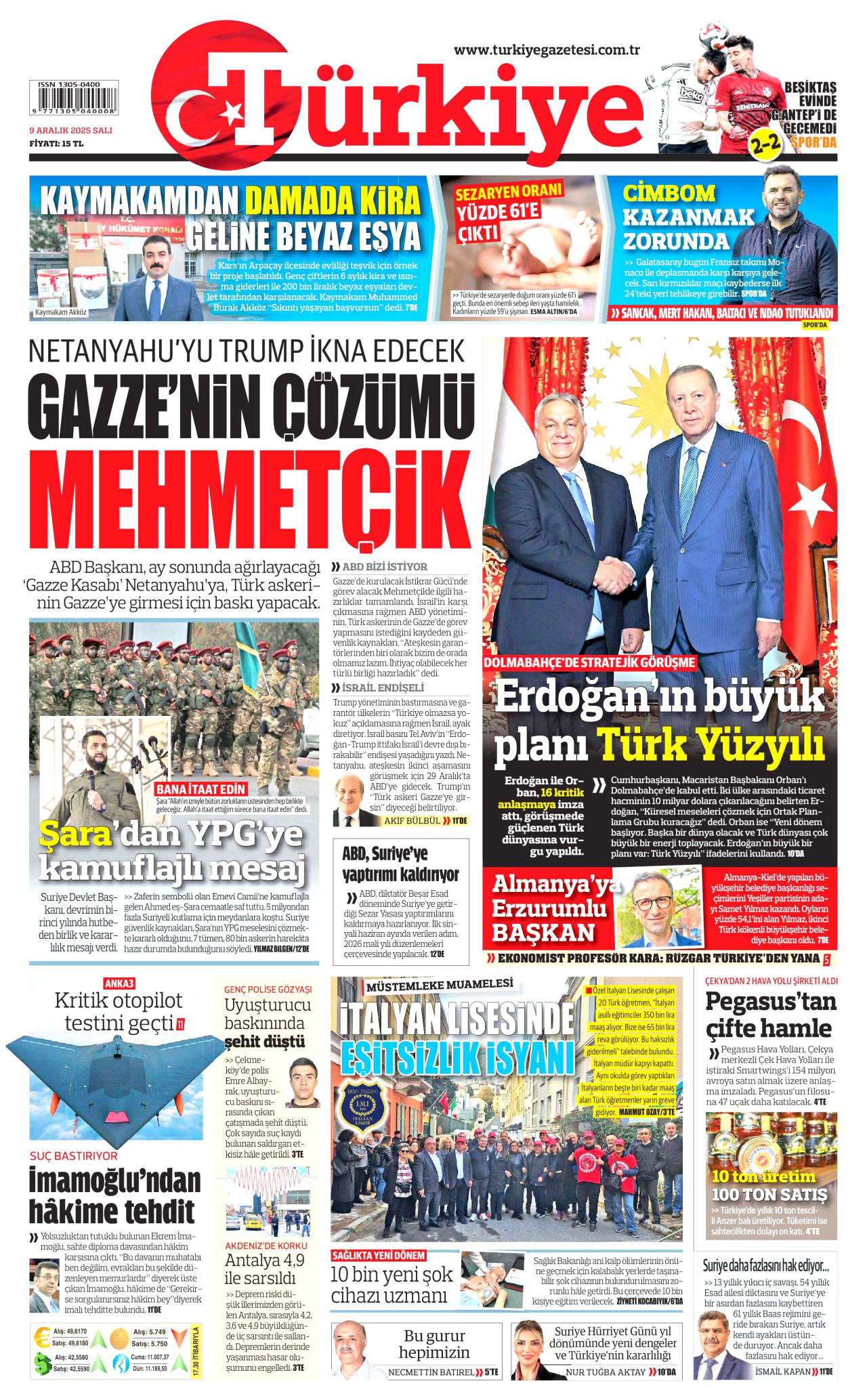 TÜRKİYE GAZETESİ