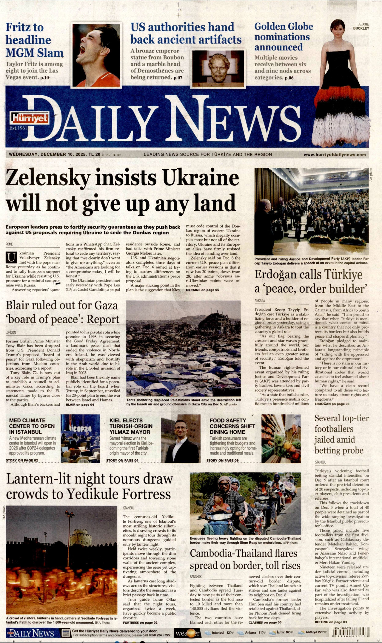 HÜRRİYET DAİLY NEWS