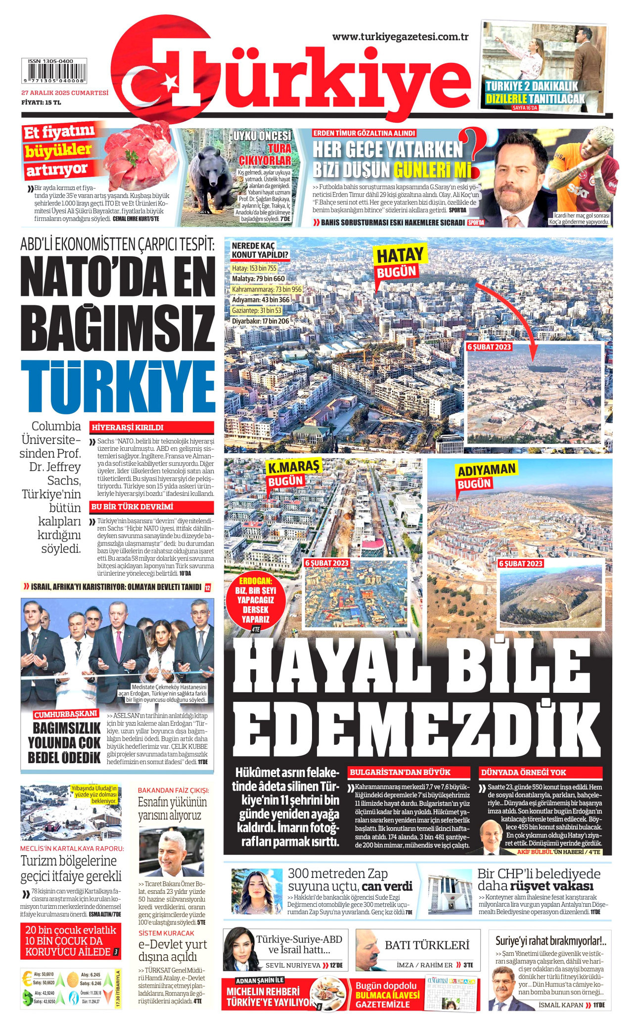 TÜRKİYE GAZETESİ