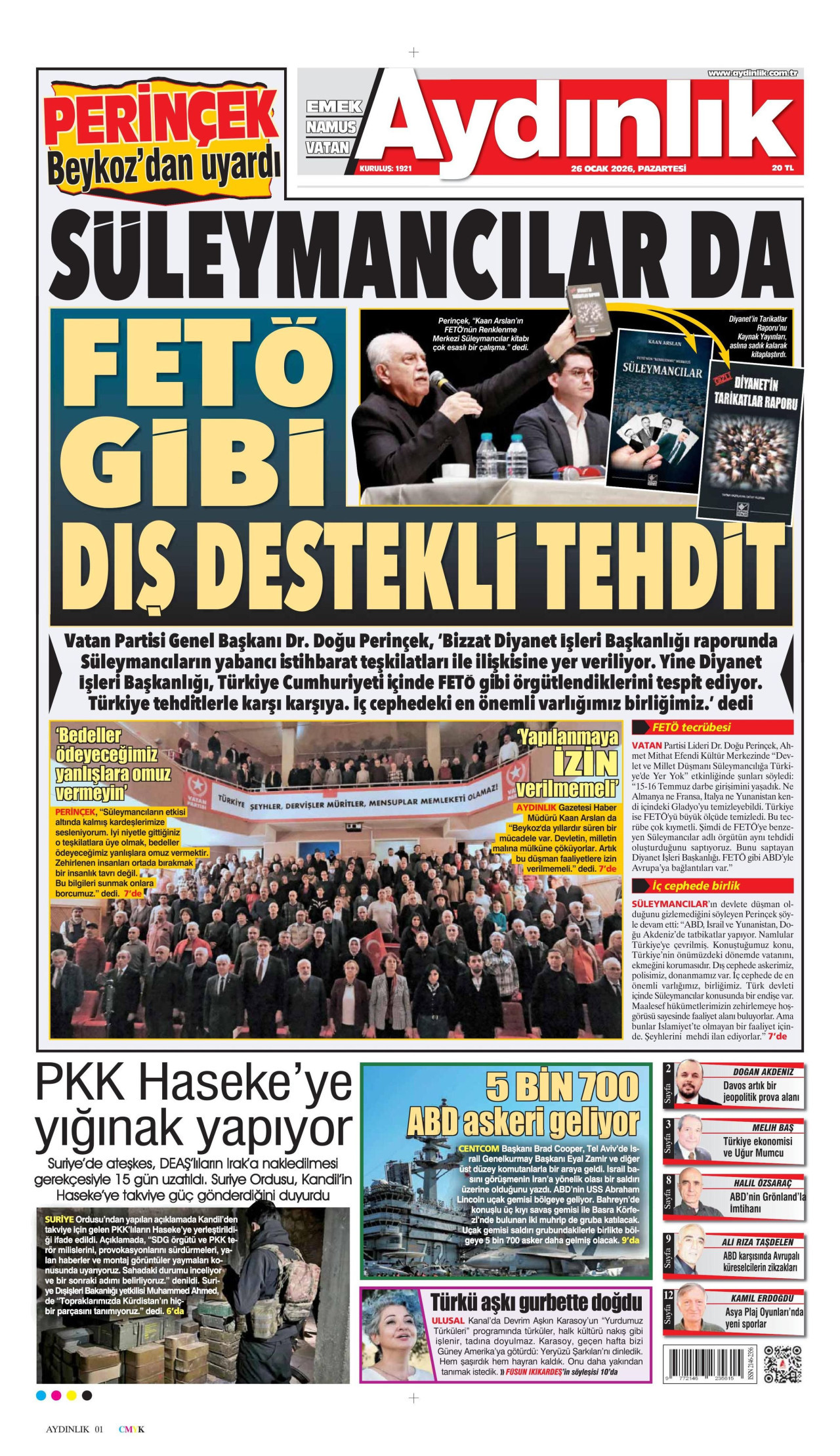 AYDINLIK GAZETESİ