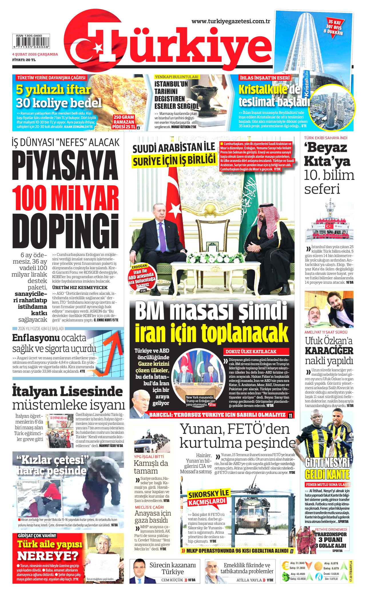 TÜRKİYE GAZETESİ