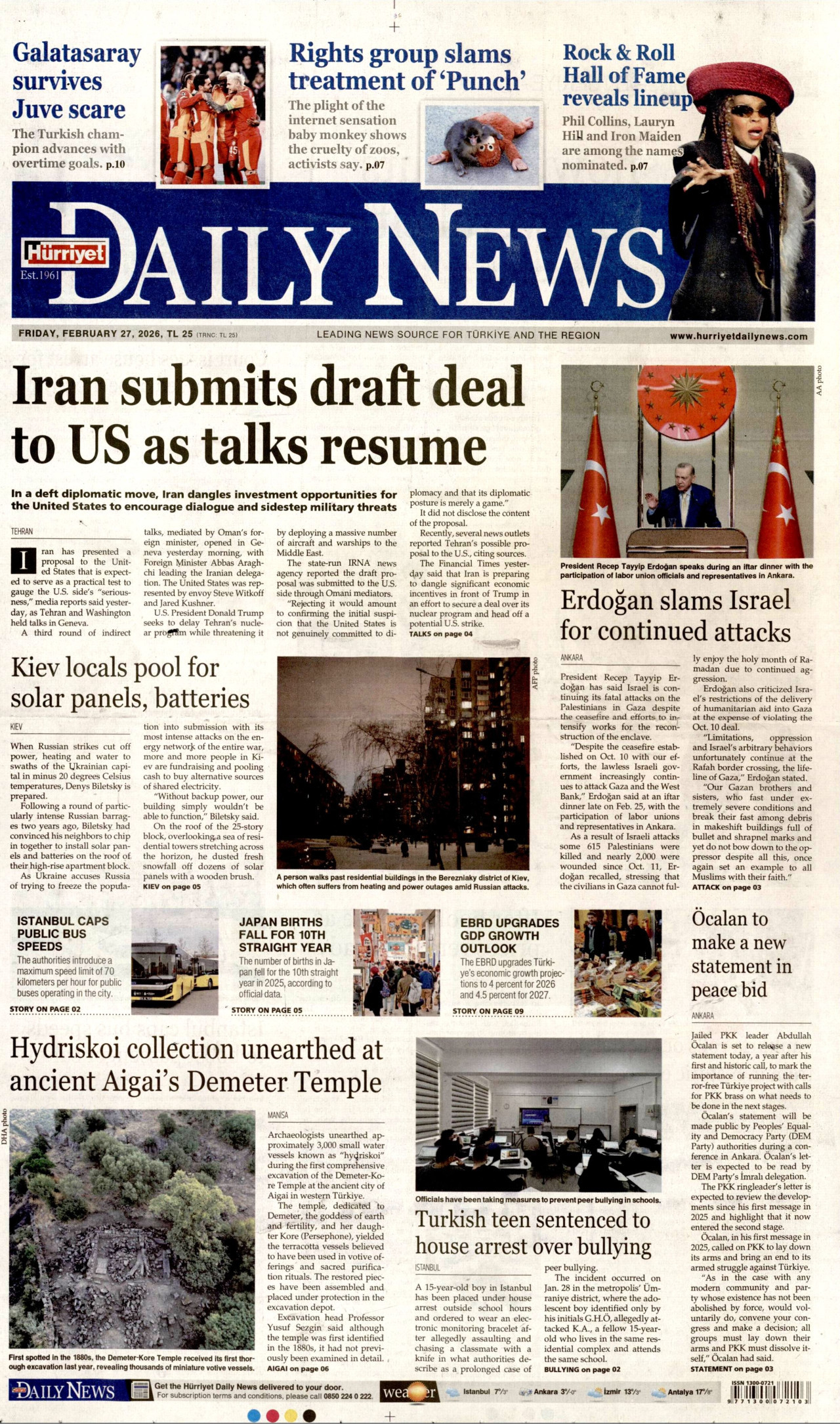 HÜRRİYET DAİLY NEWS