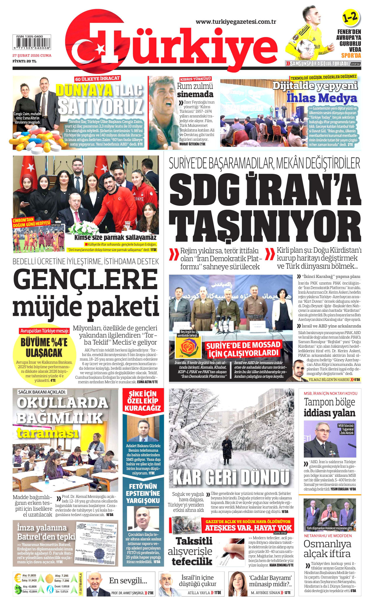 TÜRKİYE GAZETESİ