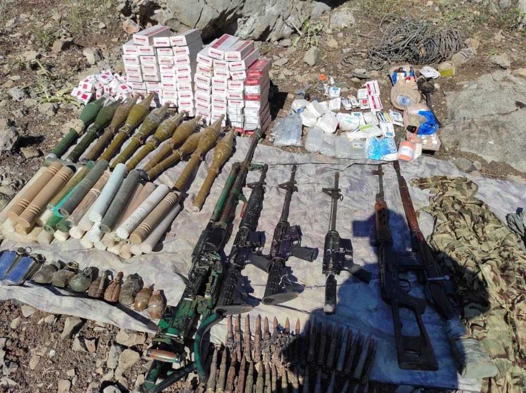 Pençe-Kilit Operasyonu: Büyük Mühimmat Ele Geçirildi