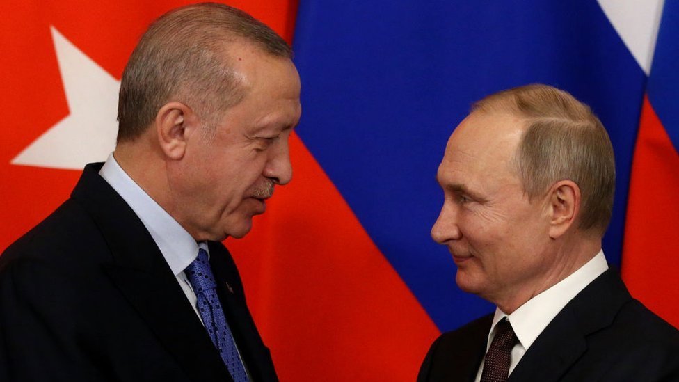 Erdoğan ve Putin'den ikili temas