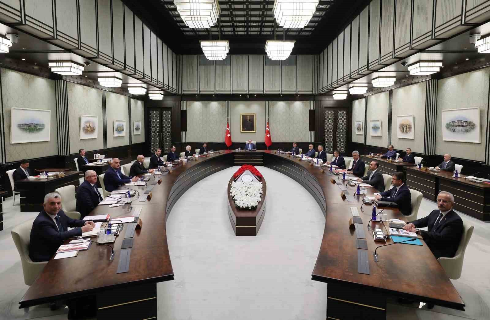 Kabine toplantısı başladı