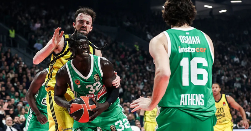 Euroleague: Panathinaikos: 91 - Fenerbahçe: 90