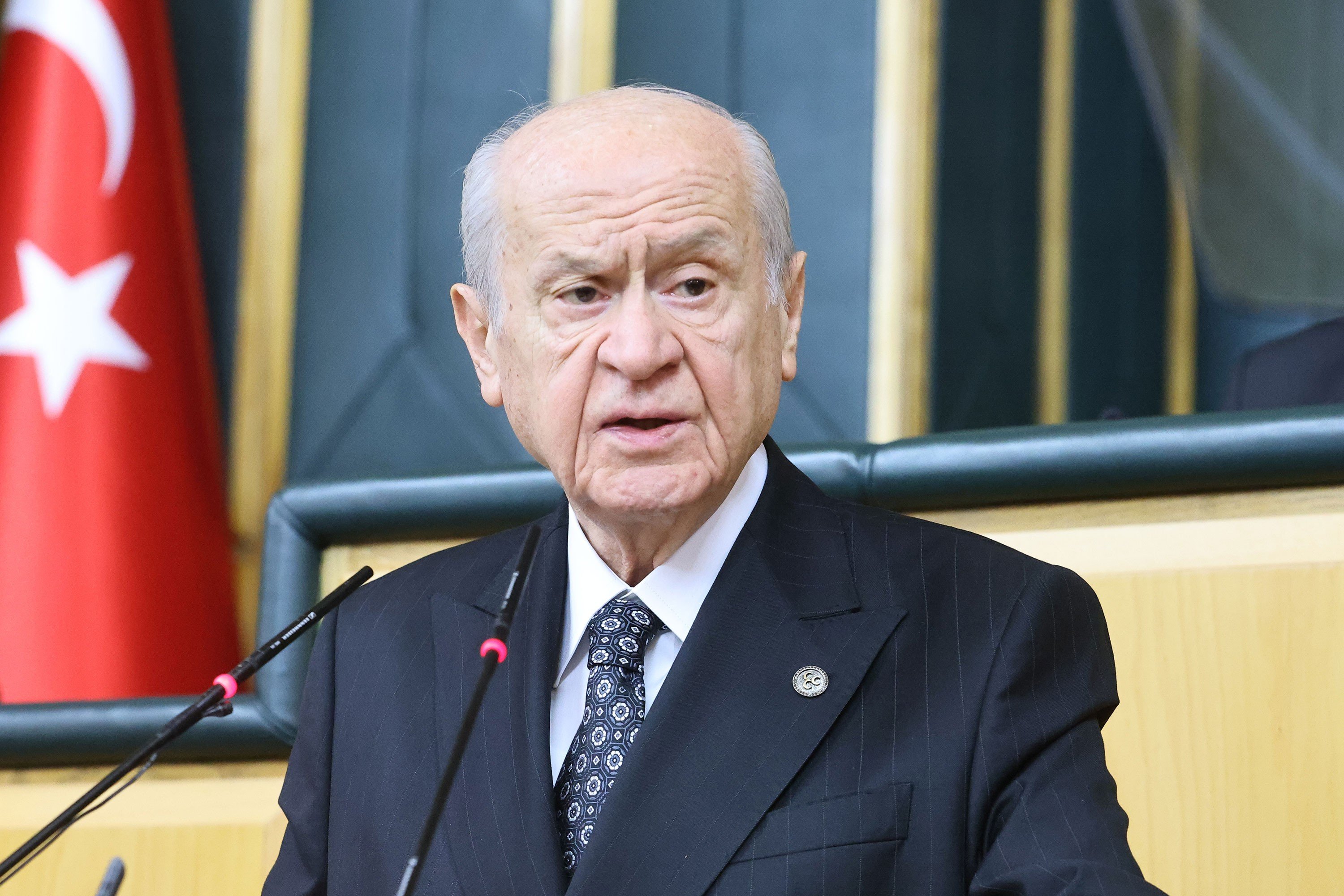 MHP Genel Başkanı Devlet Bahçeli:''İmralı ve DEM grubu arasında temas gecikmemeli''