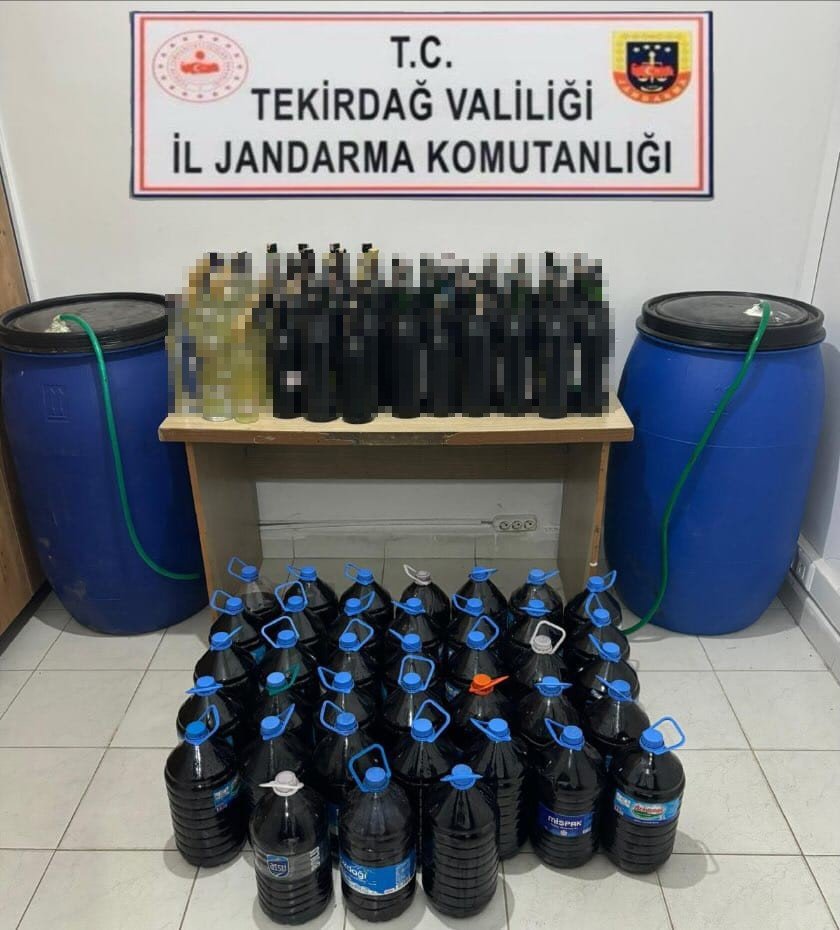 Yılbaşı öncesi kaçak içkiye darbe