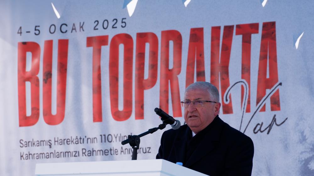 Milli Savunma Bakanı Güler'den Anma Töreninde Konuşma