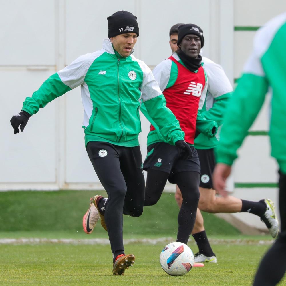Konyaspor'da, Kayserispor maçı hazırlıkları başladı