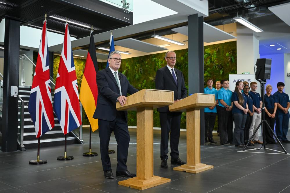 Eurofighter için Ankara-Berlin hattındaki trafik