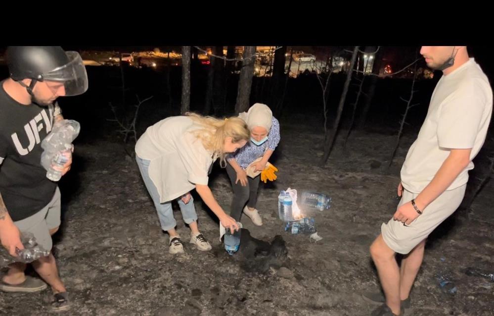 Tatlıses’in eski eşinden yangın bölgesine destek - Manşet Haber