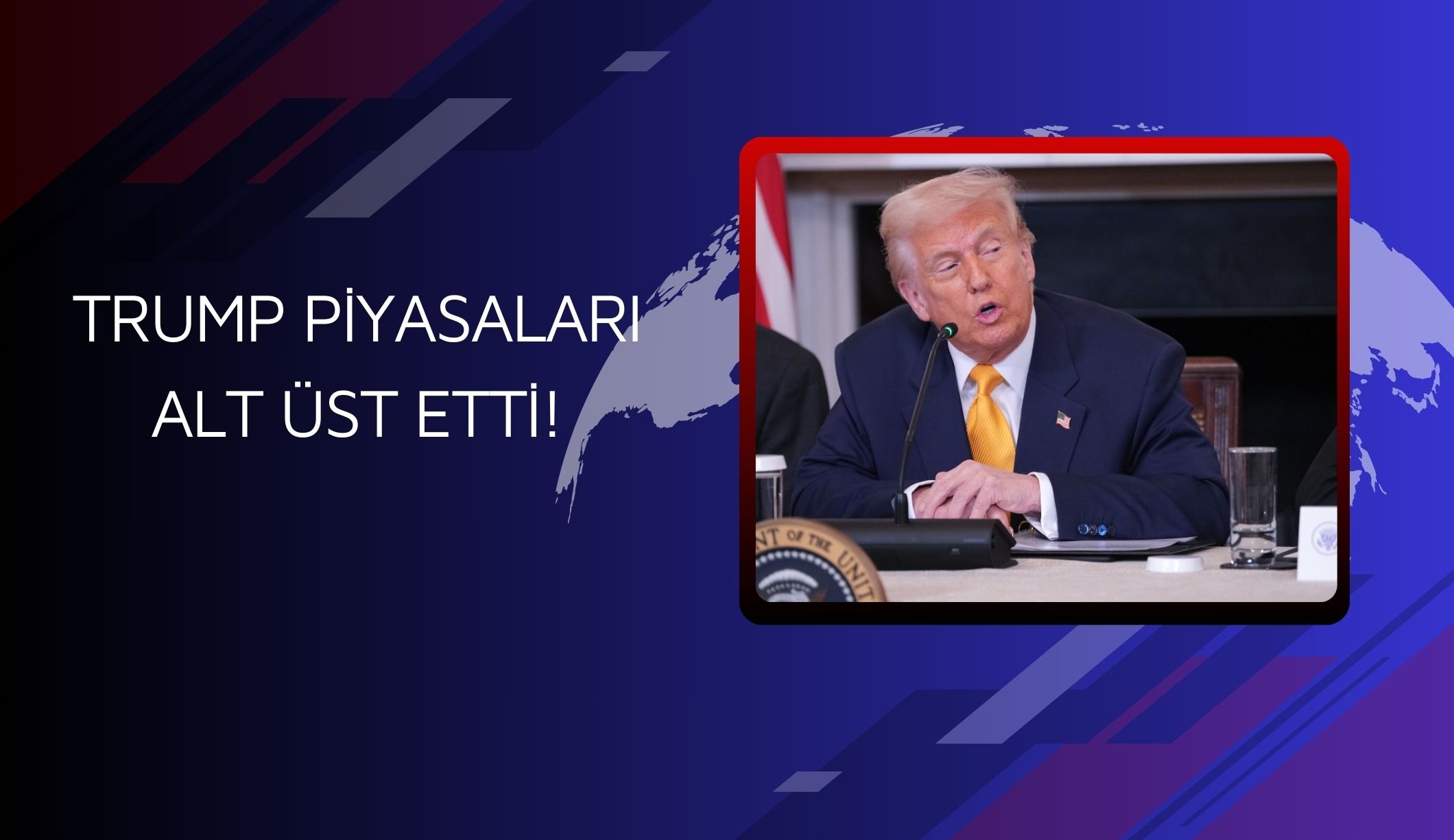 Trump, Kanada'ya vergileri yüzde 50'ye çıkardı!