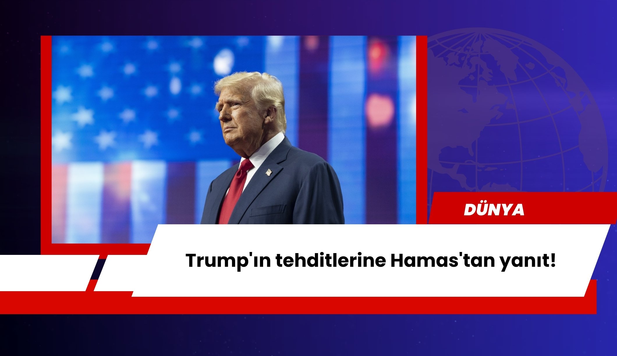 Trump'ın tehditlerine Hamas'tan yanıt!