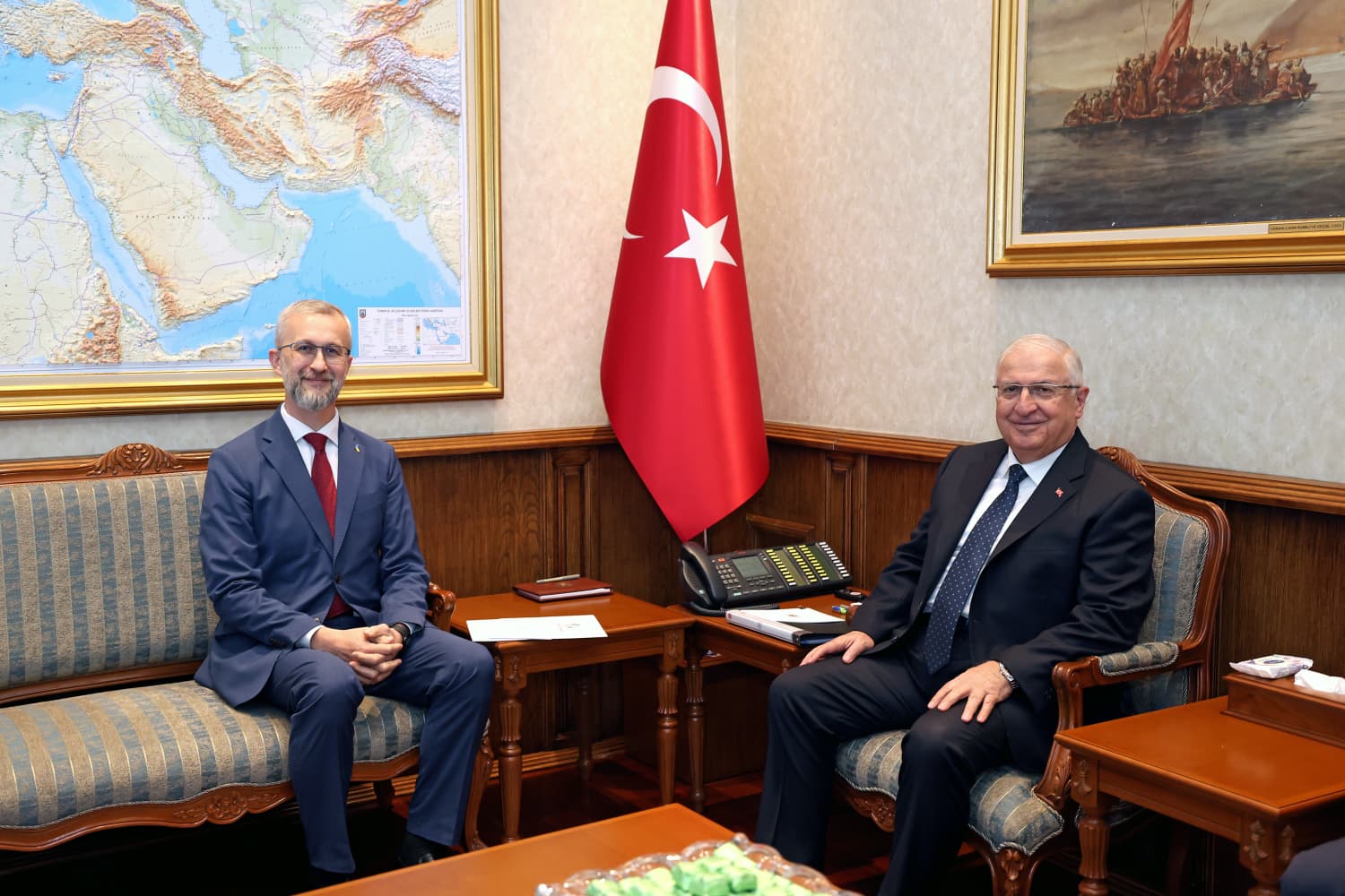 Bakan Güler, Ukrayna Ankara Büyükelçisi'ni kabul etti - Manşet Haber