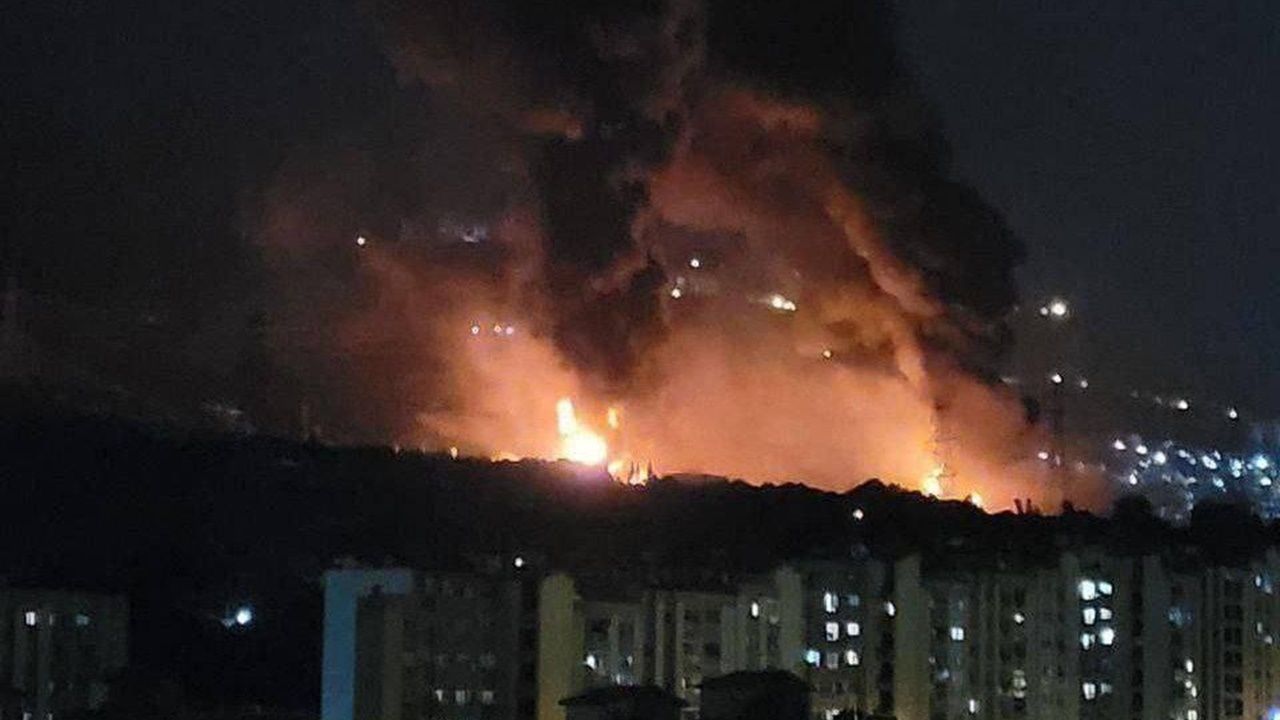 İsrail’de Bazan Petrol Rafinerisi’nde hasar