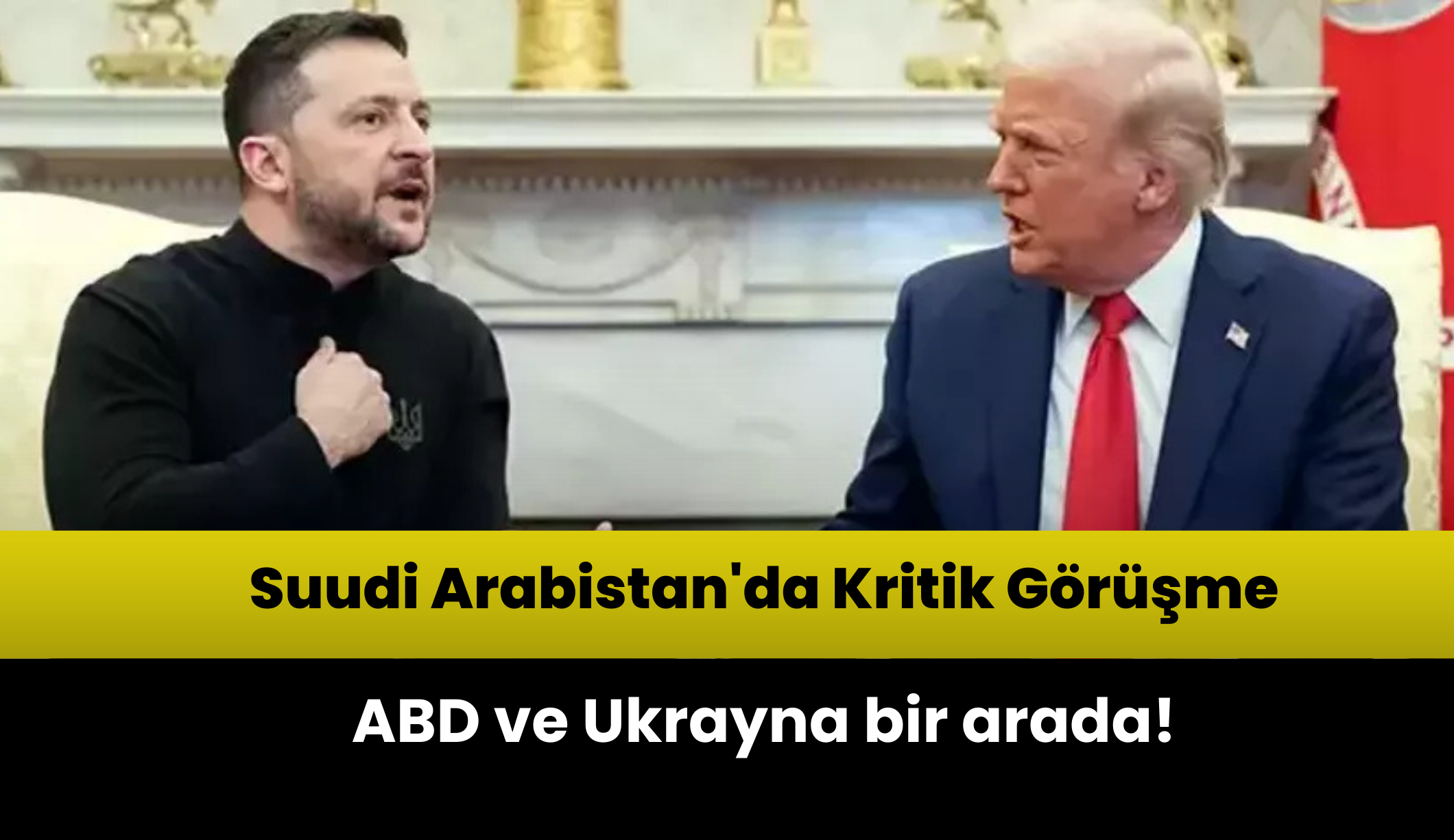 ABD ve Ukrayna arasındaki görüşmeler Suudi Arabistan’da başladı