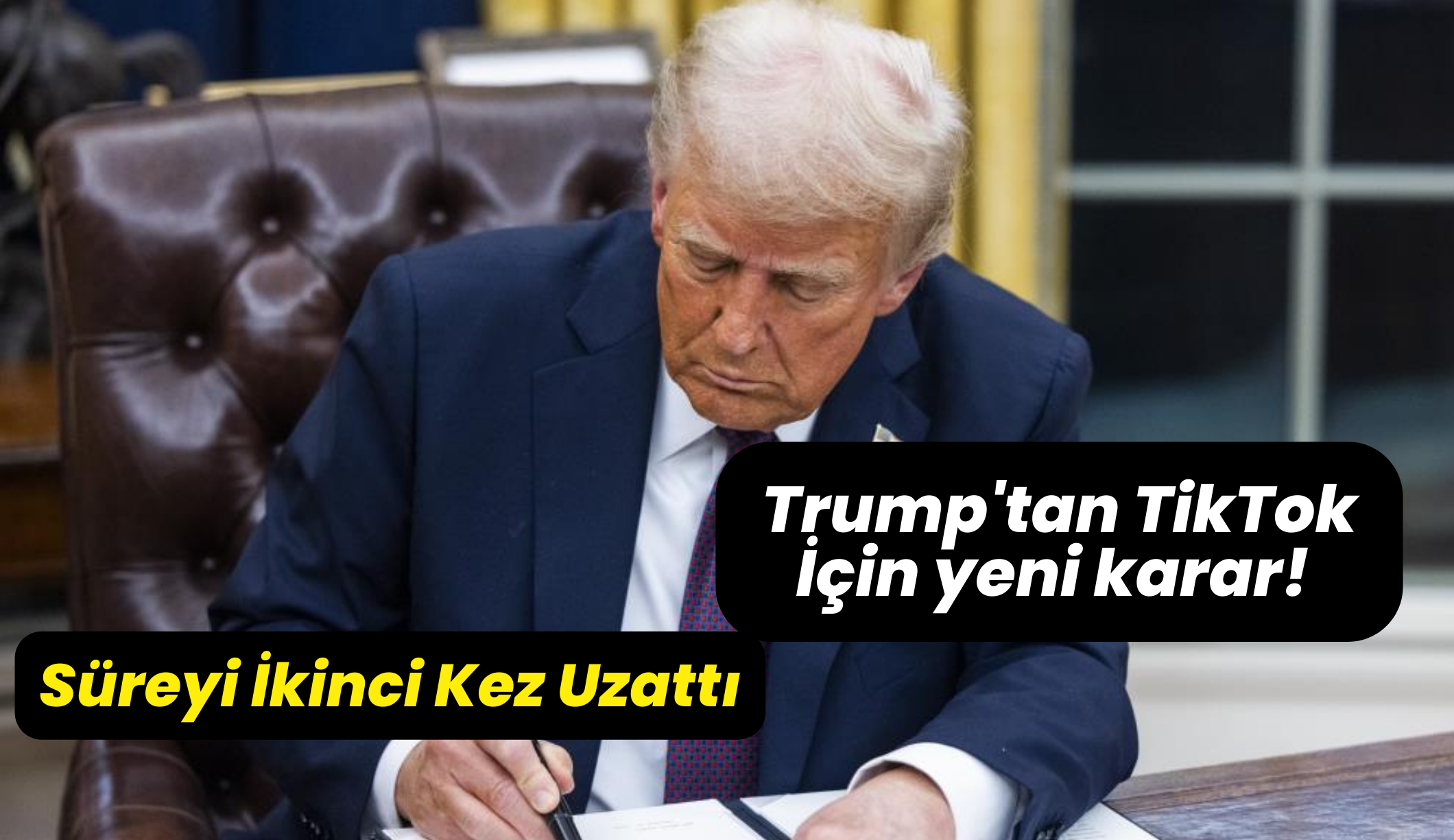Trump'tan TikTok İçin yeni karar!