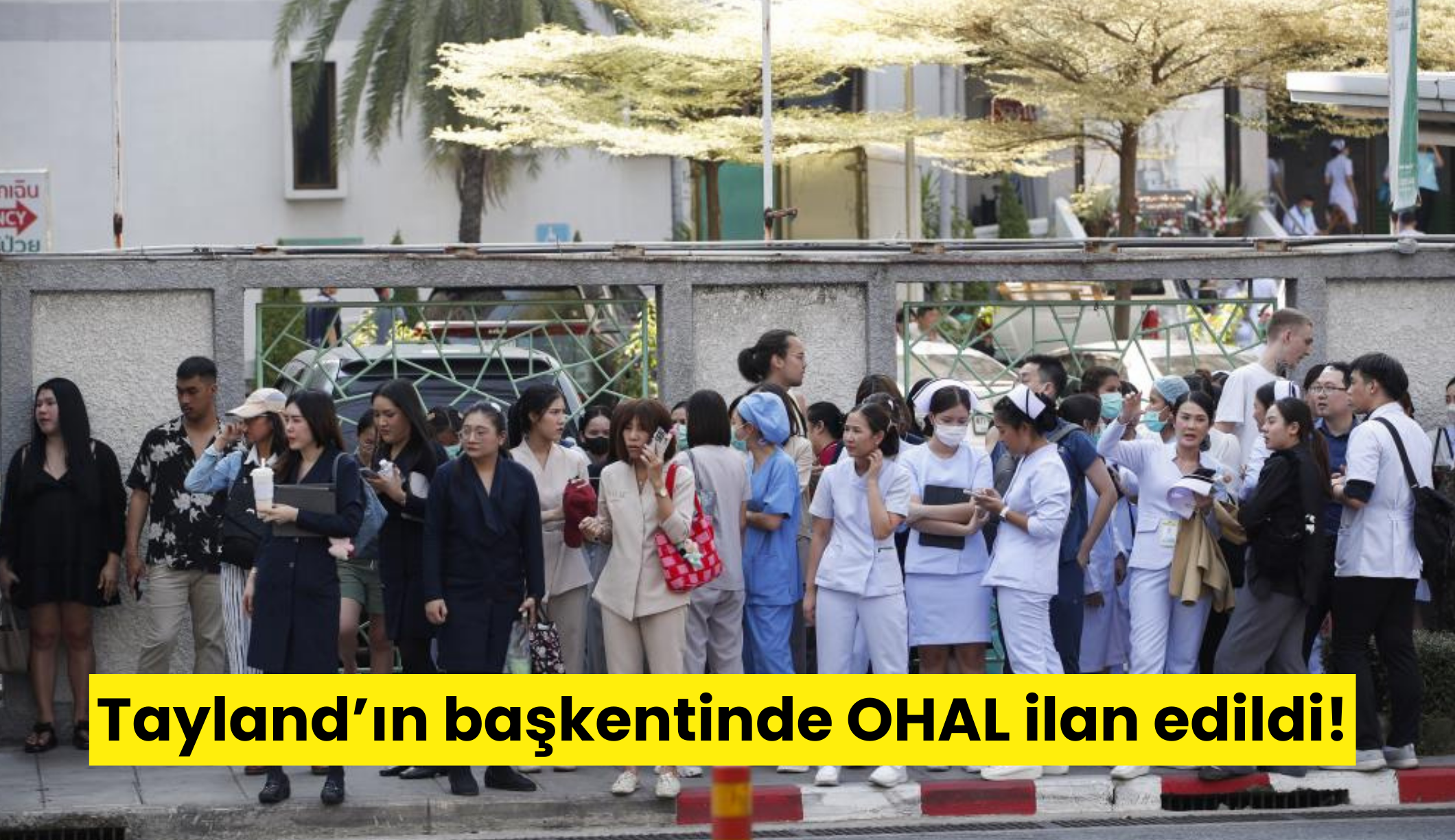 Tayland’ın başkentinde OHAL ilan edildi