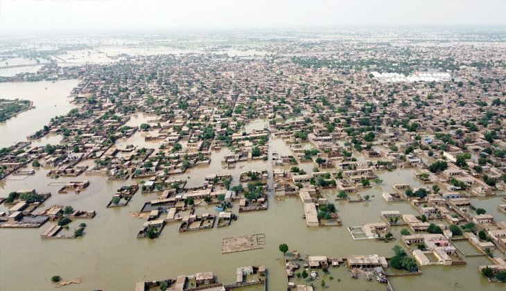 Pakistan'da yüzlerce köyde sel: 22 kişi öldü, 600 bin kişi tahliye edildi