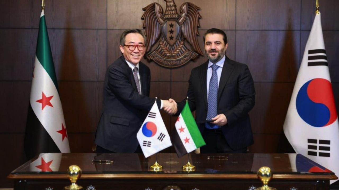 Suriye-Güney Kore anlaştı