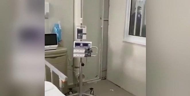 Çin'deki hastaneden ilk görüntüler