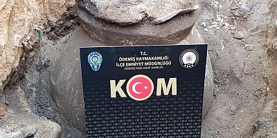 İzmir'de arazide tarihi eserler bulundu