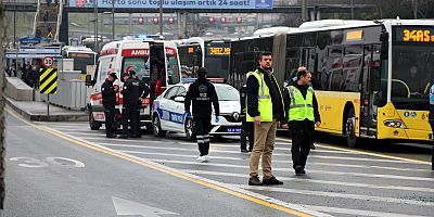 Metrobüsler çarpıştı: 10 yaralı