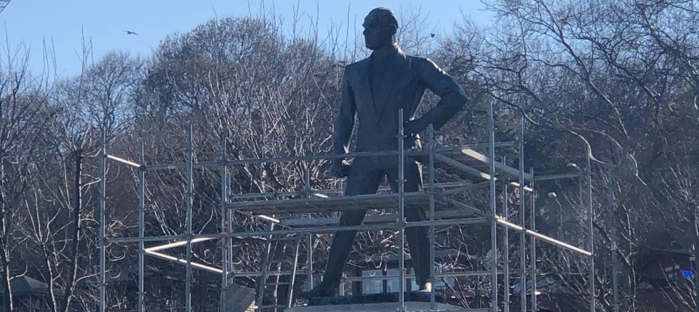 Türkiye'nin ilk Atatürk Anıtı onarılıyor