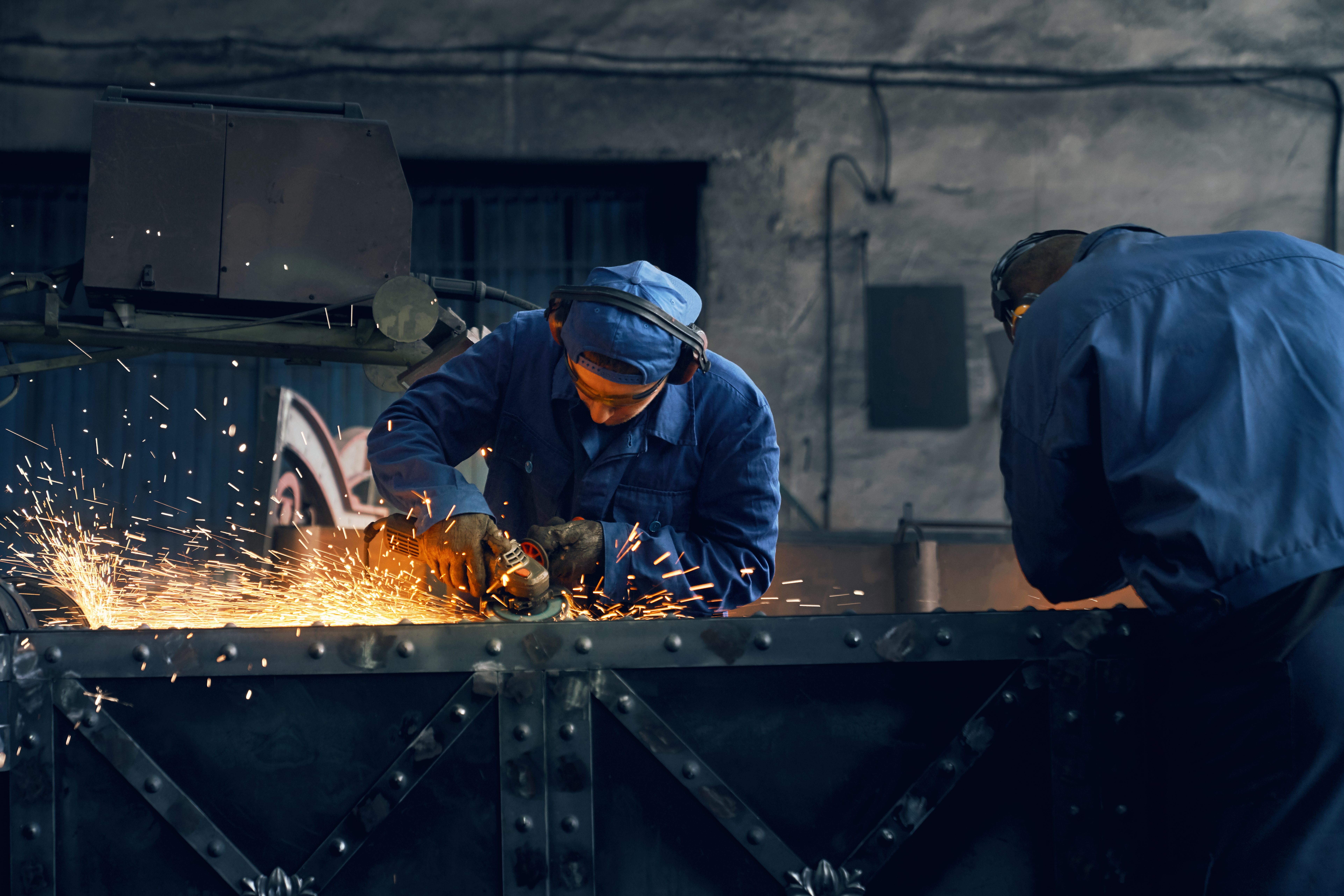 two-worker-making-gates-smithy