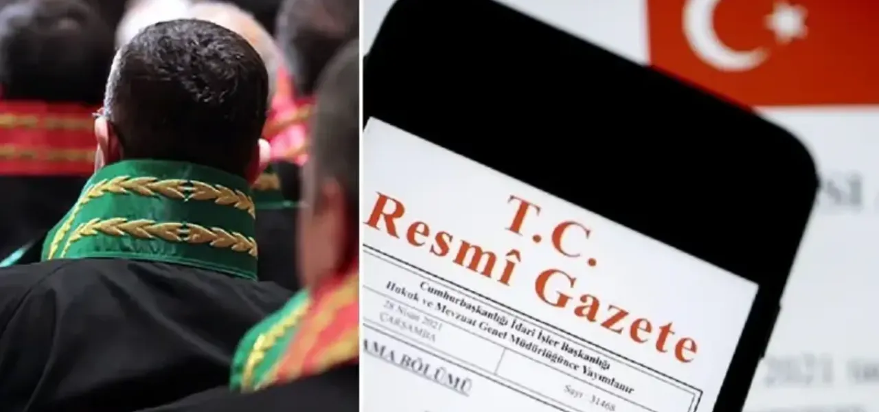 HSK kararları Resmi Gazete’de yayımlandı: Terfi listeleri açıklandı