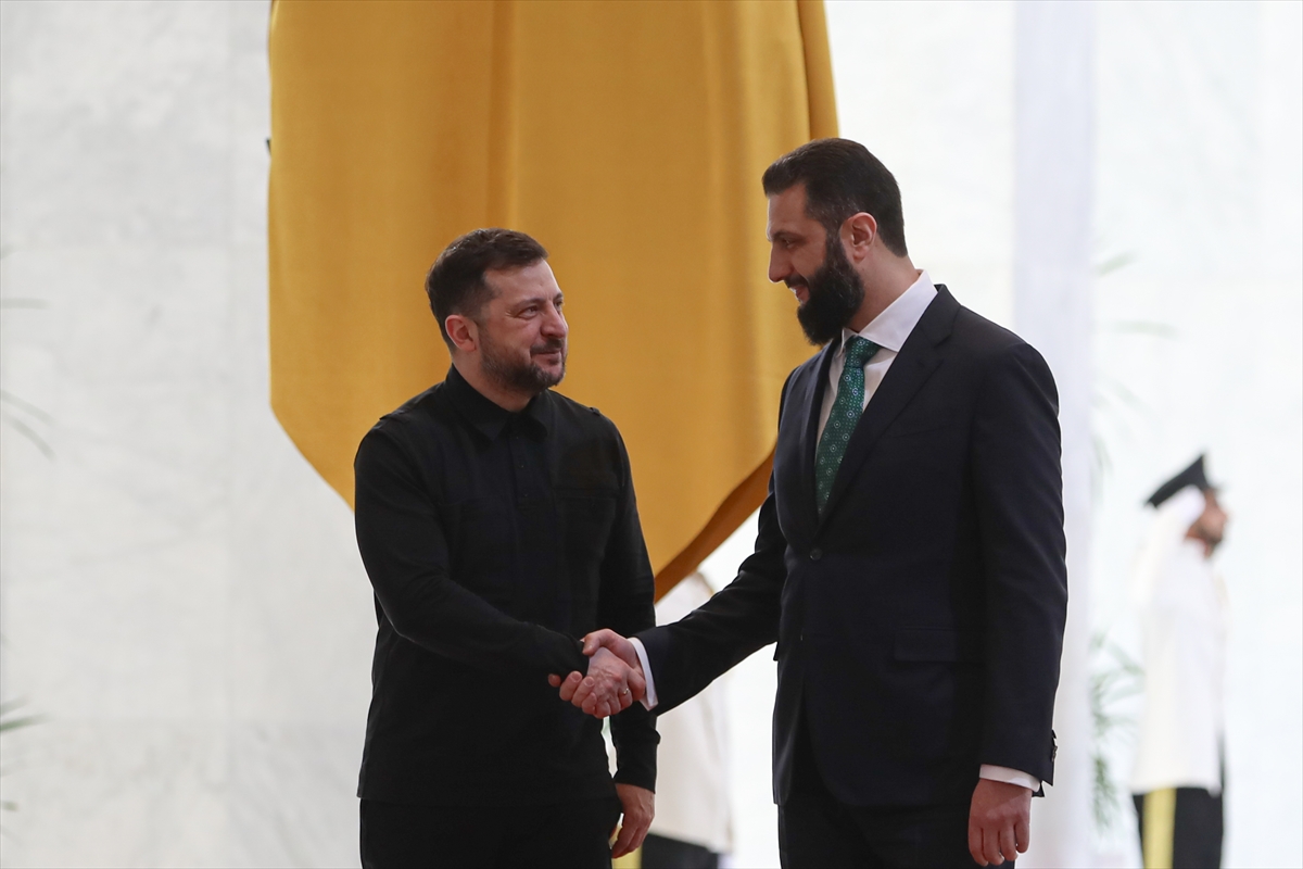 Suriye ve Ukrayna liderleri Şam’da bir araya geldi