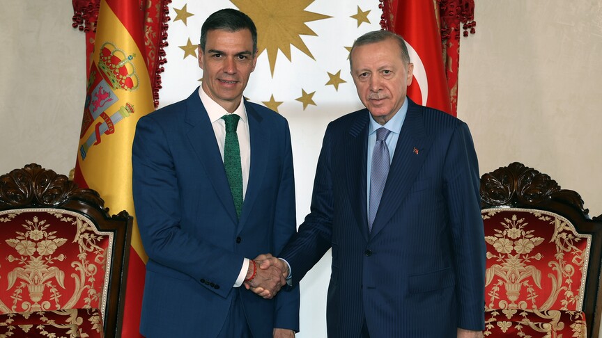 Erdoğan ve Sanchez’ten kritik görüşme