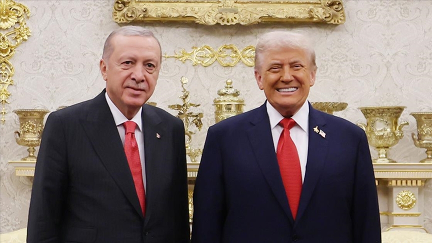 Cumhurbaşkanı Erdoğan, Trump ile görüştü
