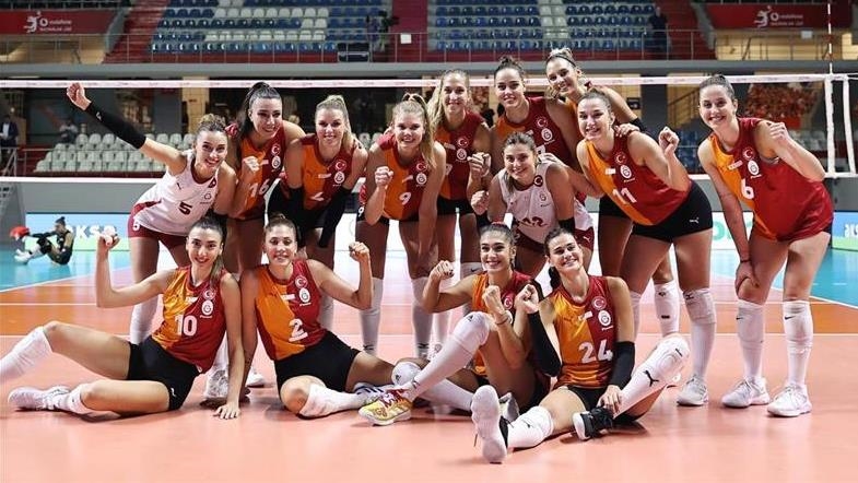 Galatasaray Daikin, CEV Kupası'nda şampiyon oldu