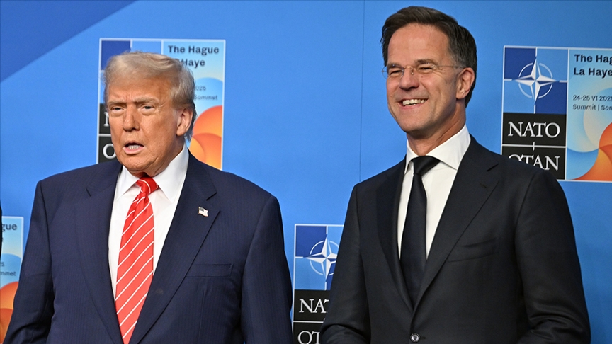 Beyaz Saray’da dikkat çeken Trump-Rutte görüşmesi