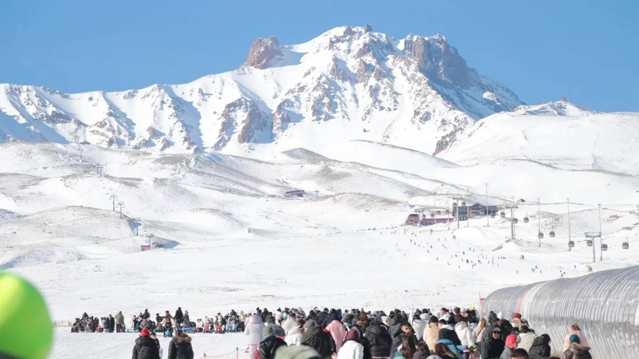 Erciyes’e 1100 metrelik dağ kızağı parkuru geliyor