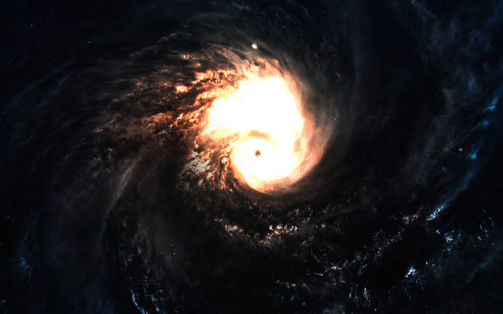 Kara delikten fışkıran güç ilk kez ölçüldü!