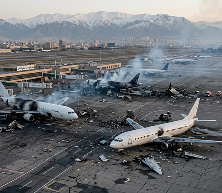 İran açıkladı: Saldırılarda 20 yolcu uçağı zarar gördü