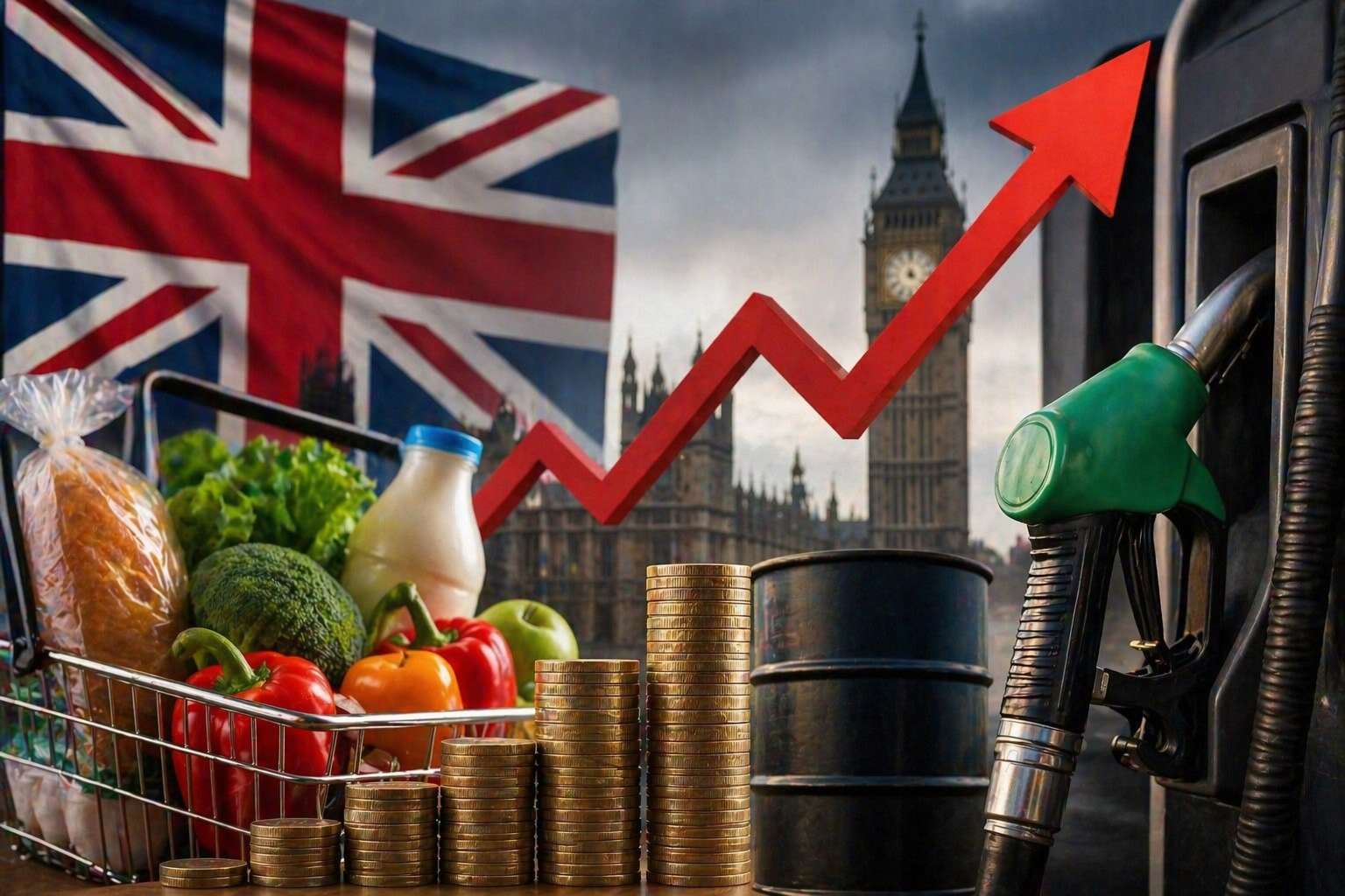 Savaş enflasyonu tetikledi: İngiltere’de fiyatlar yükseldi