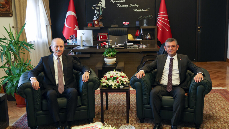 Özgür Özel ve Numan Kurtulmuş bir araya geldi