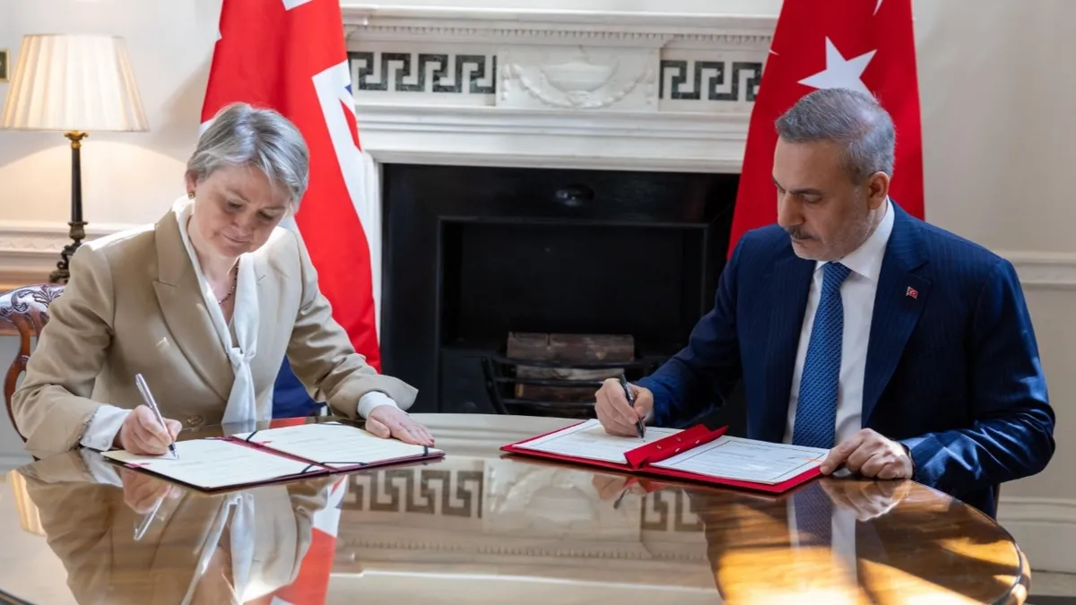 Türkiye İngiltere savunma ve ticaret anlaşması