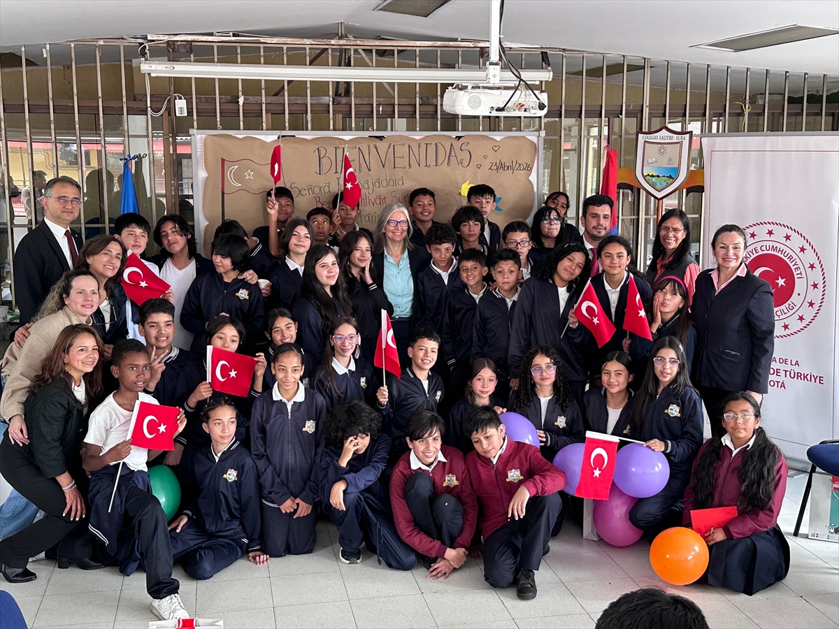 Bogota’da Türk bayramı: 23 Nisan kutlandı