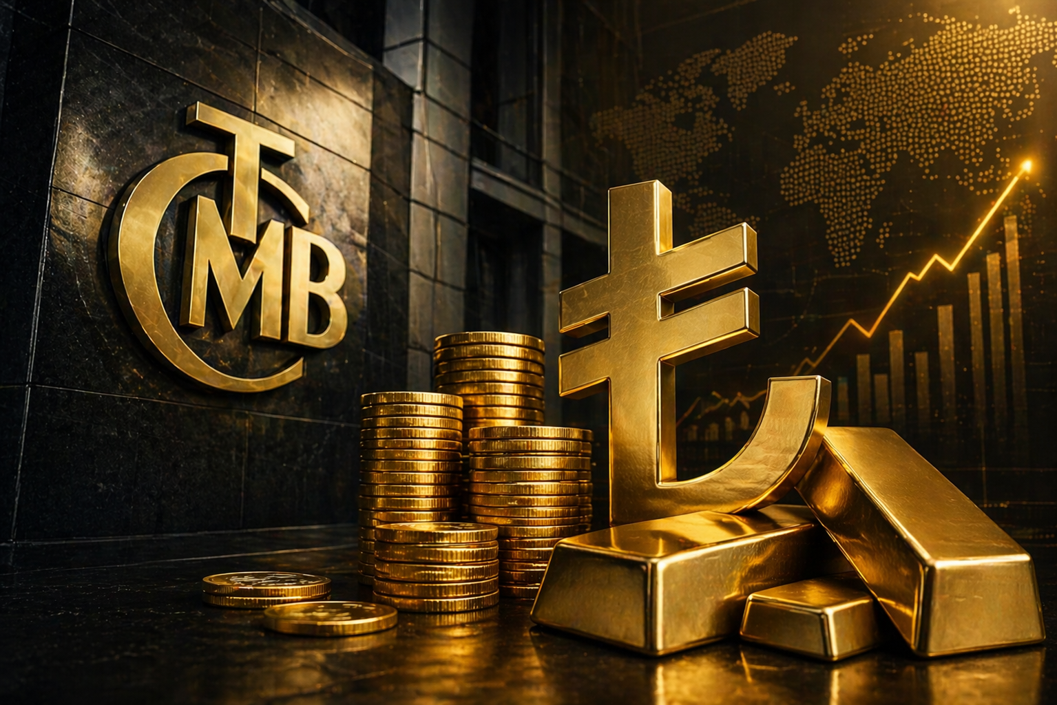 Merkez Bankası rezervlerinde yükseliş serisi sürüyor