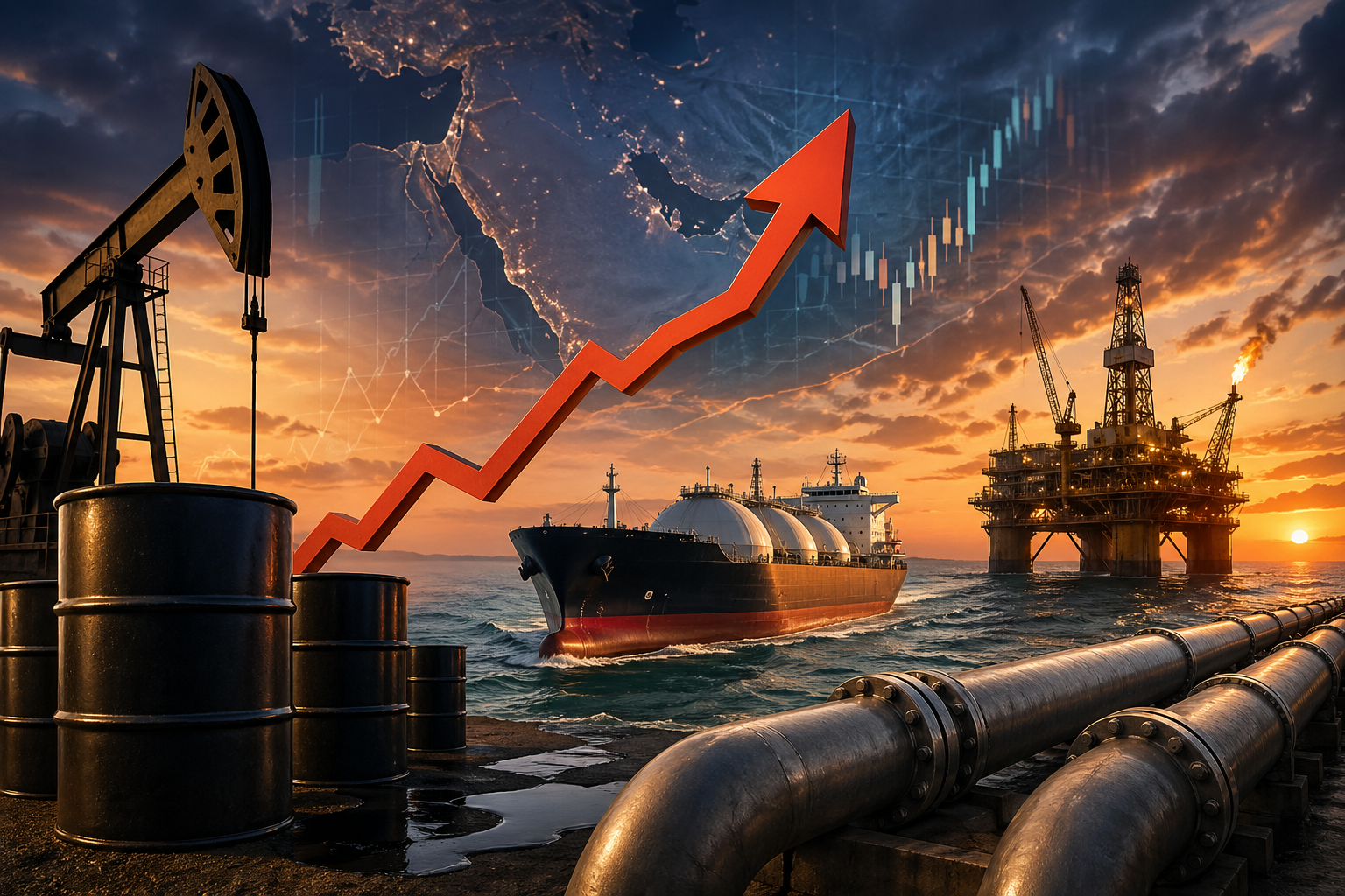 Brent petrol 105 doları gördü! Gerilim enerji piyasalarını vurdu