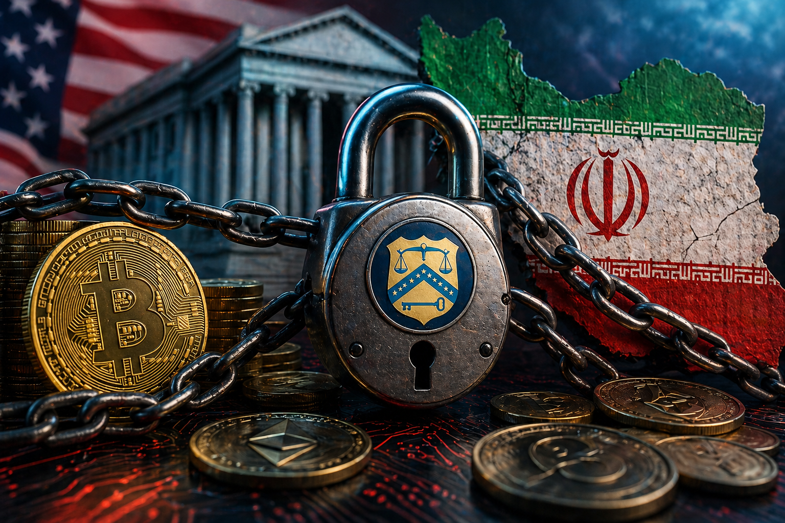 ABD’den İran’a kripto darbe! 344 milyon dolar donduruldu