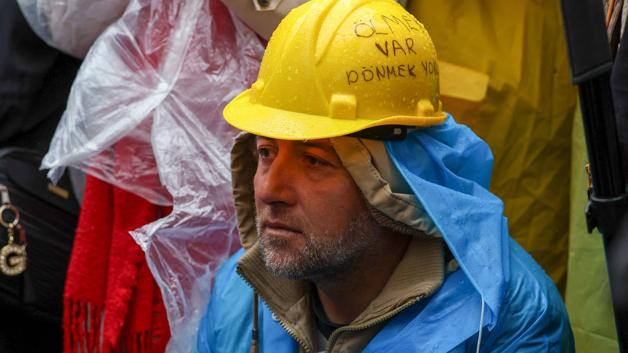 Doruk Madencilik işçileri açlık grevinde 6. gün