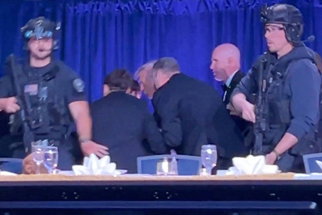 Trump’ın katıldığı yemekte yeni detay: Saldırgan misafir çıktı